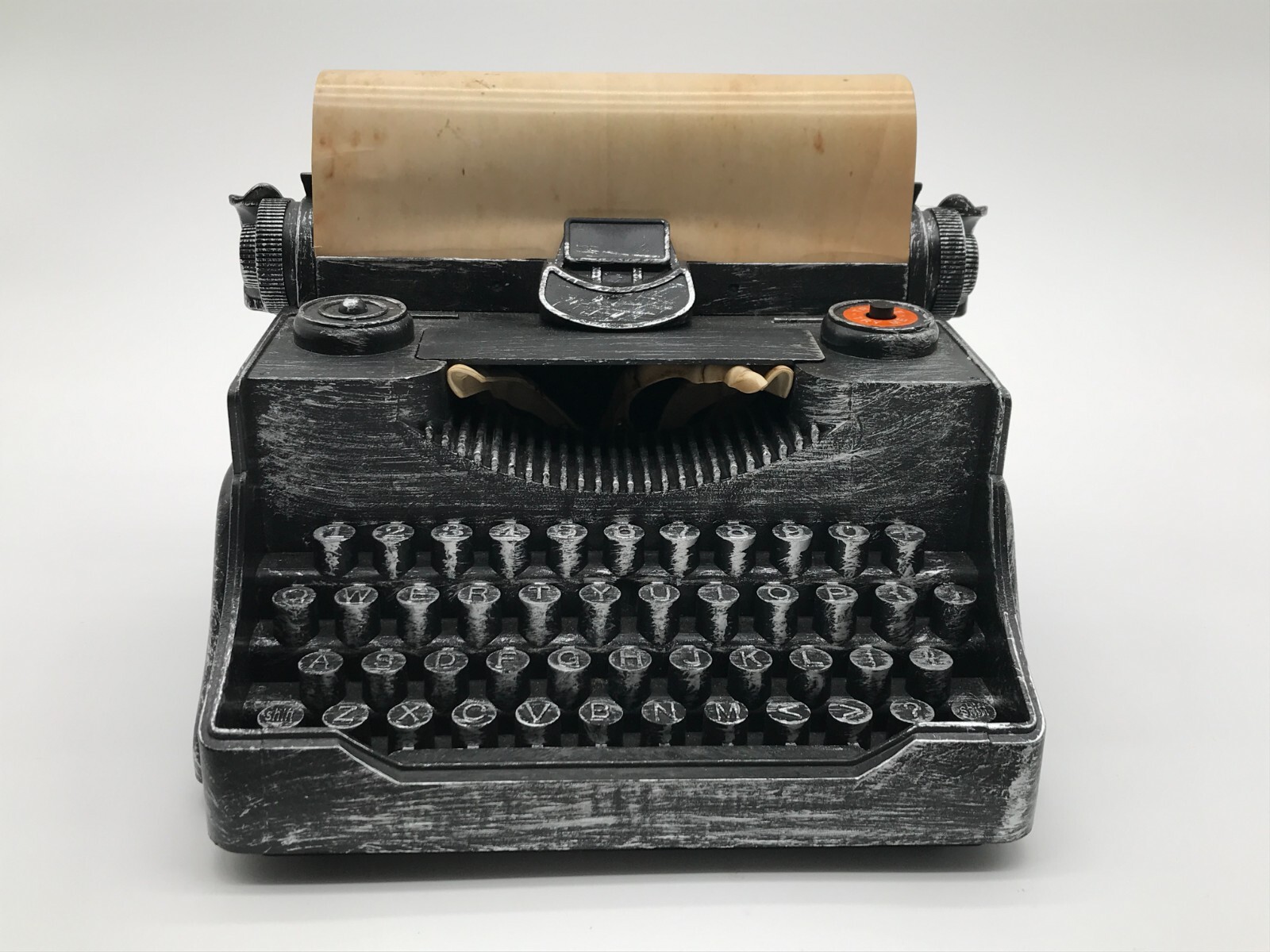 Halloween Animated Haunted Spooky Typewriter Sound Motion Lights DAMAGED