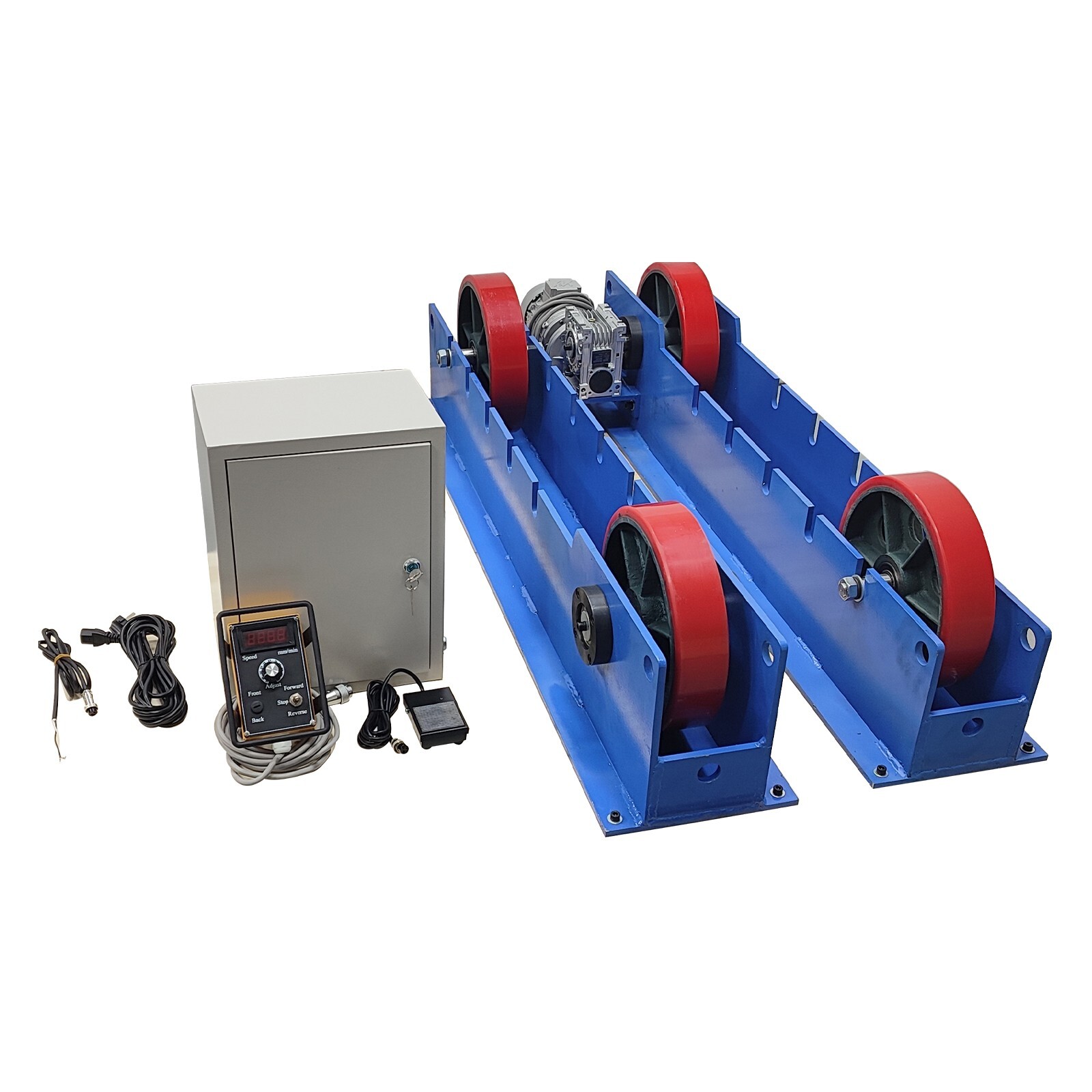 Tube Pipe Vessel Roller Stands Automatic Seam Welding Rotator Frame Large 3Ton
