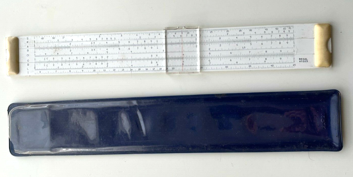 REGAL A102S SLIDE RULE