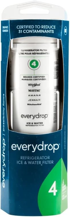 3 Pack Refrigerator Cartridge Ice & Water Filter 4 ED²R4RX²D1 Replacement Part