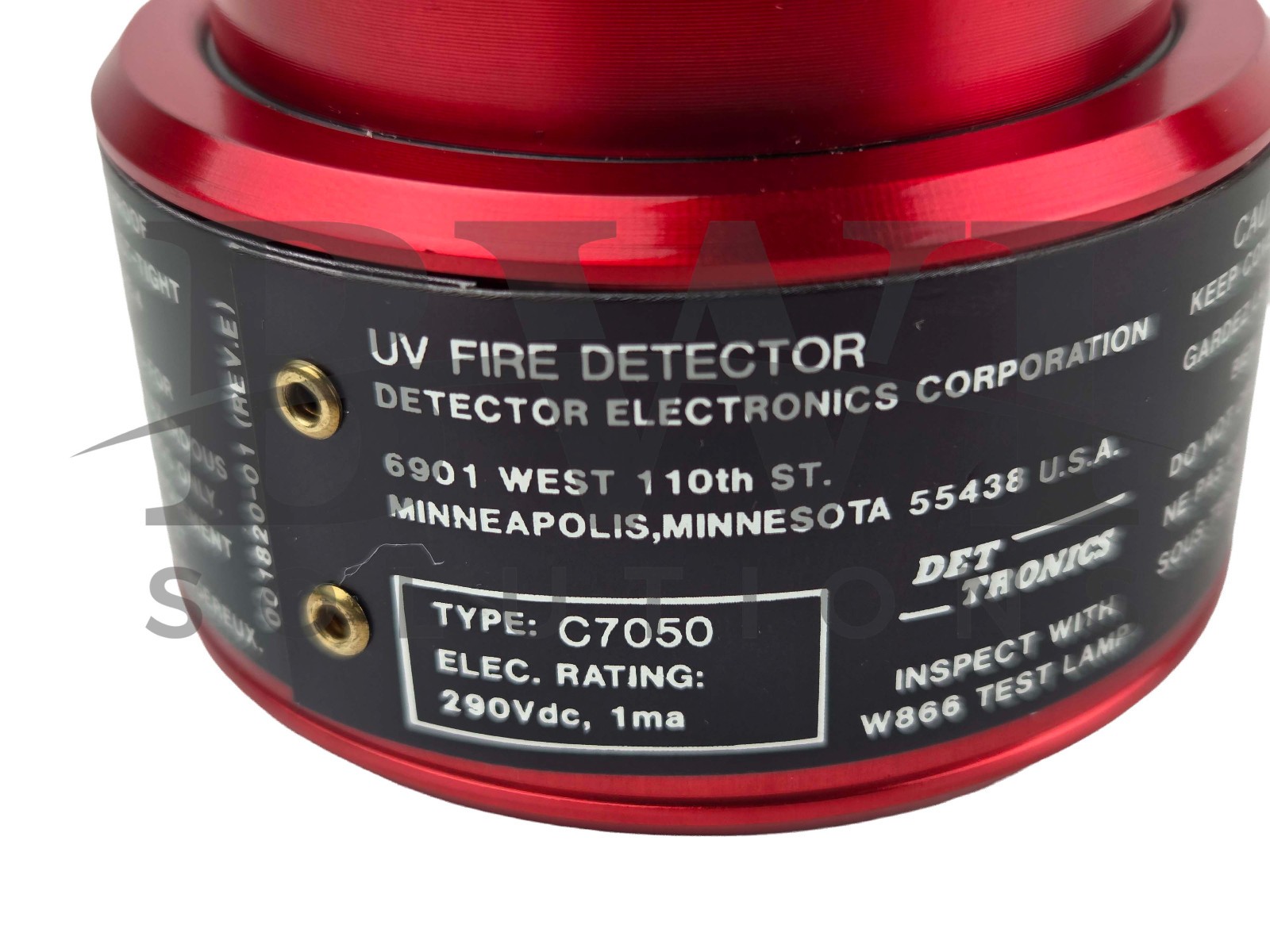 NEW Det-Tronics C7050 UV Fire Detector Enclosure 1/2 - 14 NPT Explosion Proof
