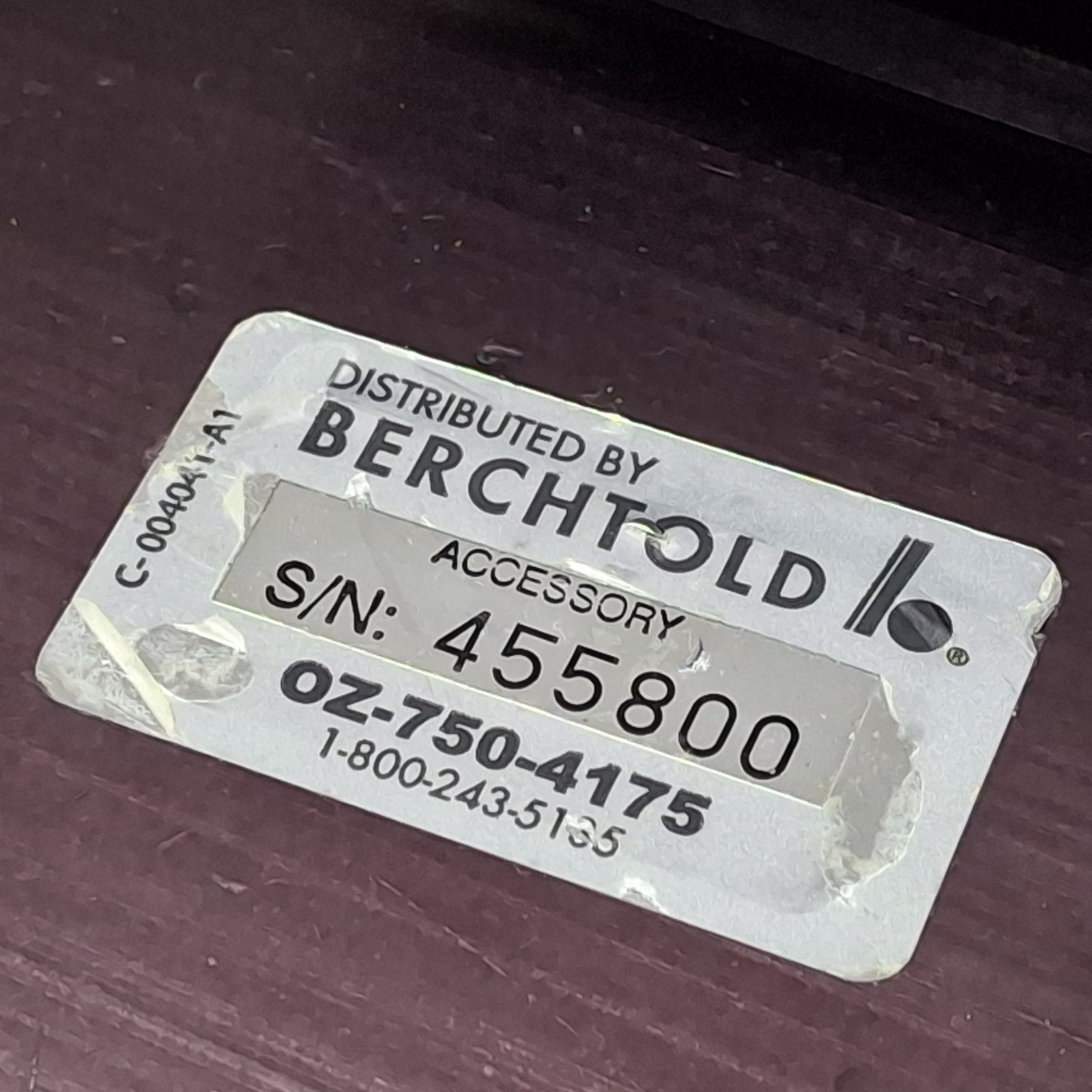 Berchtold OZ-750-4175 Surgical Armboard