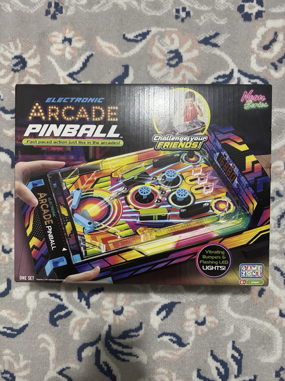 Electronic Arcade Pinball New And Never Used in Box Neon Series