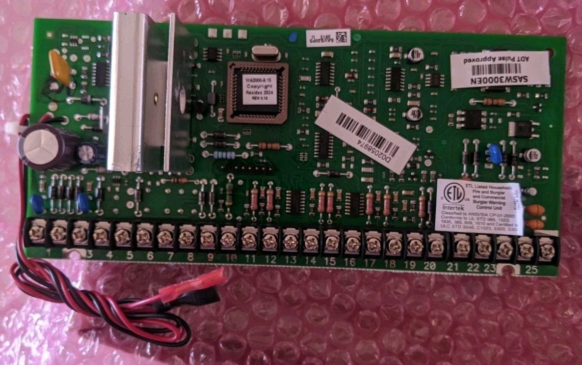 NEW Honeywell Ademco WA3000P-9.15 Vista Alarm Mother Board