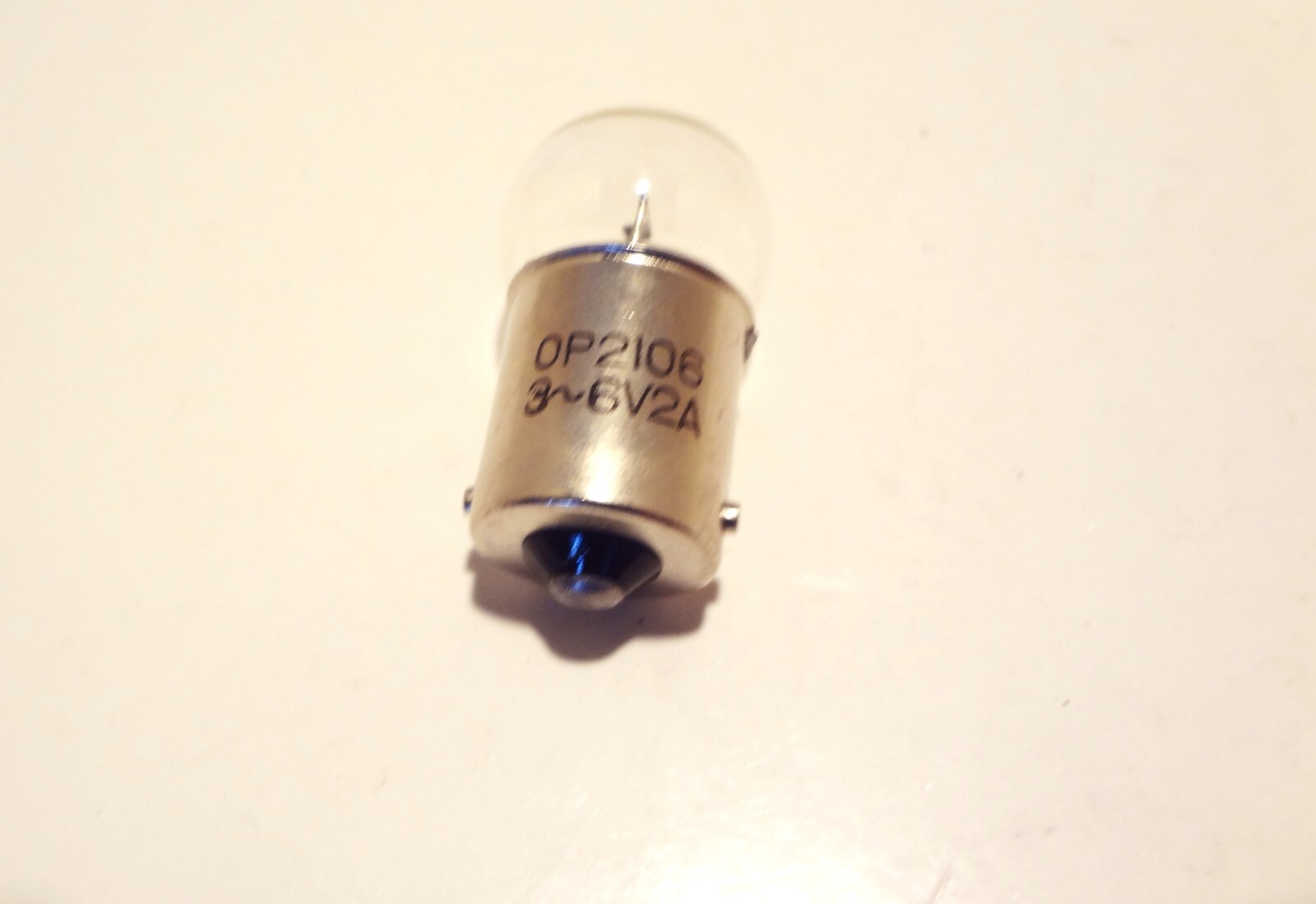 OLYMPUS MICROSCOPE BULB HOSOBUCHI OP-2106 3-6 VOLT 2A #GB4