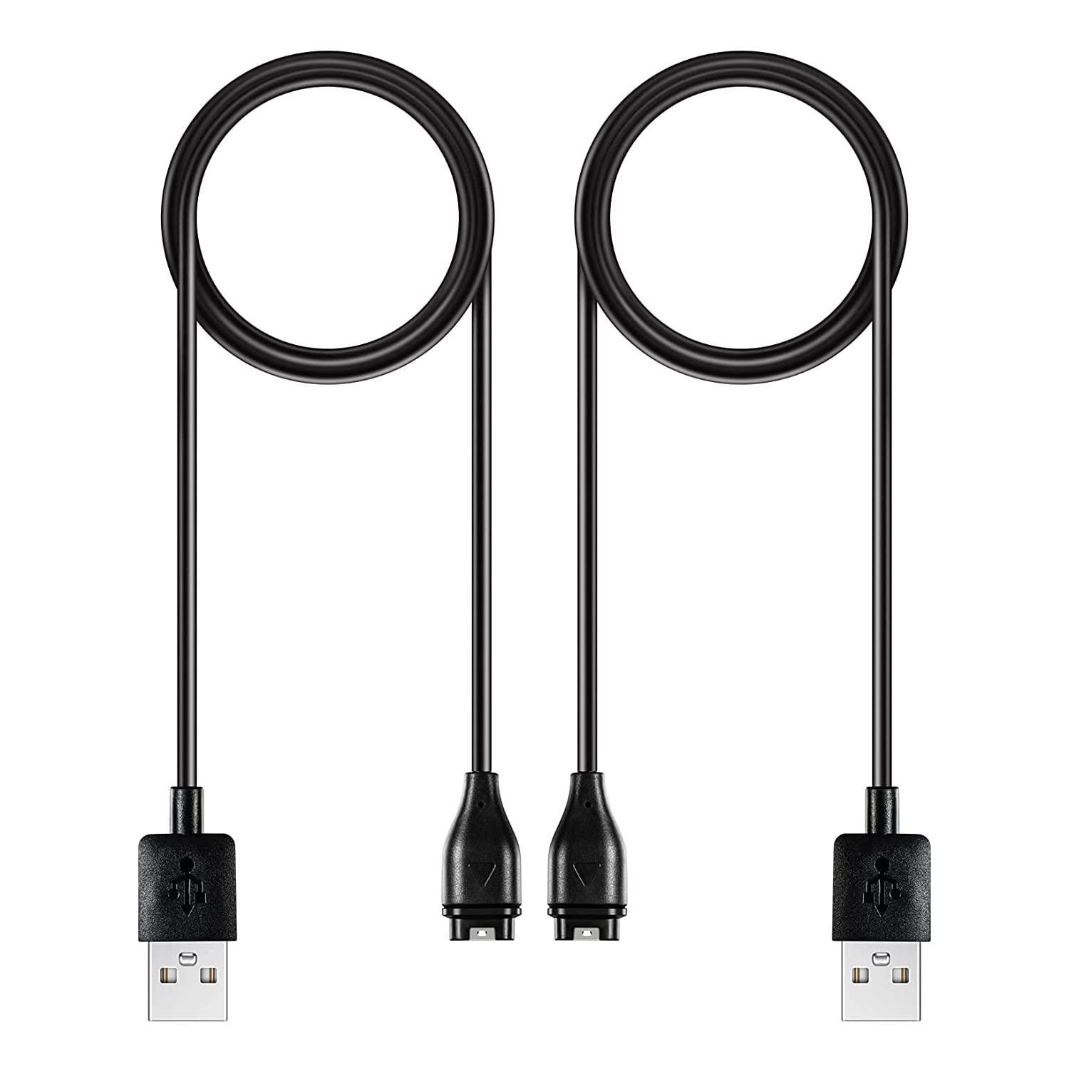 Charger Cable Compatible for Garmin Watch Charger Cable (2 Pack)