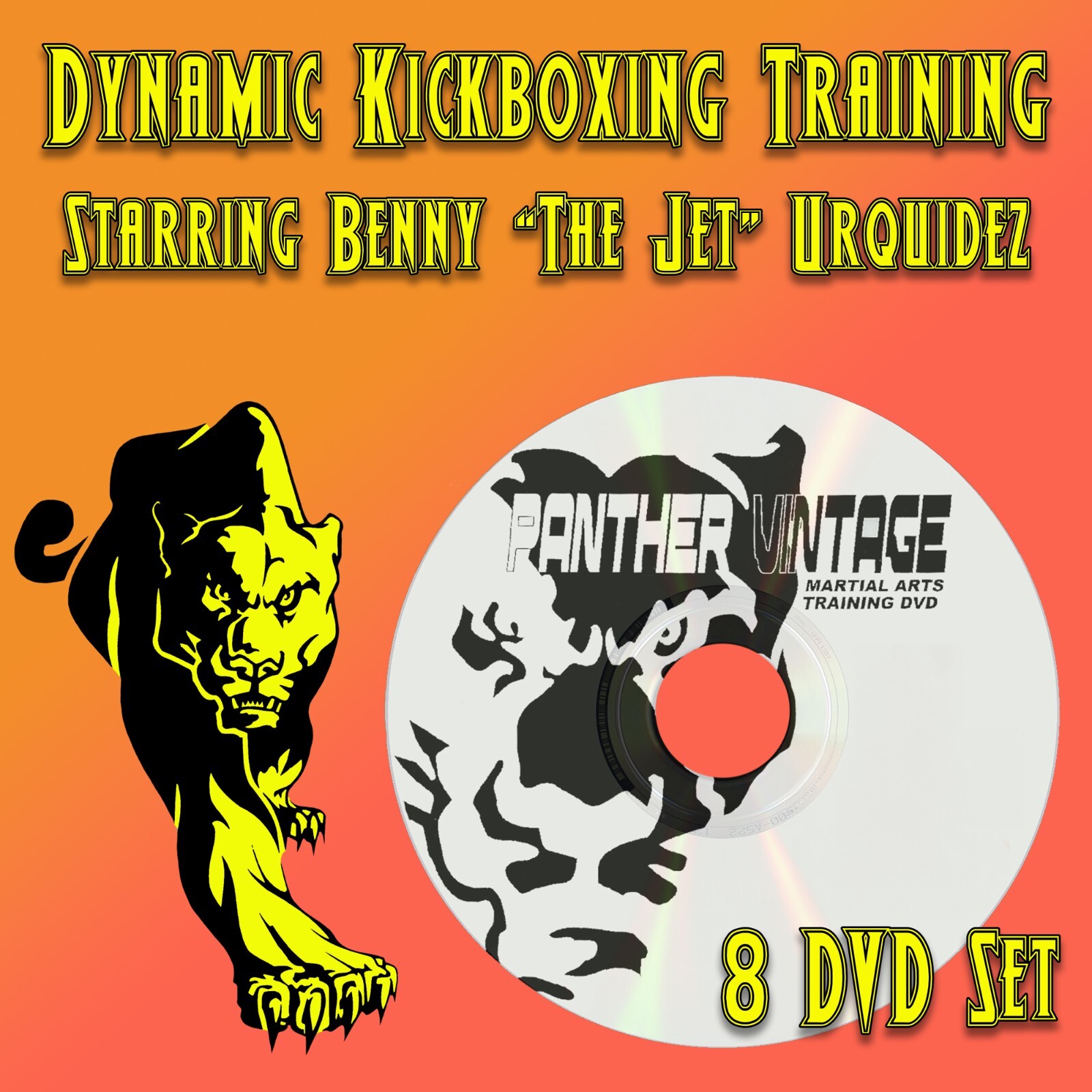 Dynamic Kickboxing Training starring Benny Urquidez (8 DVD Set)