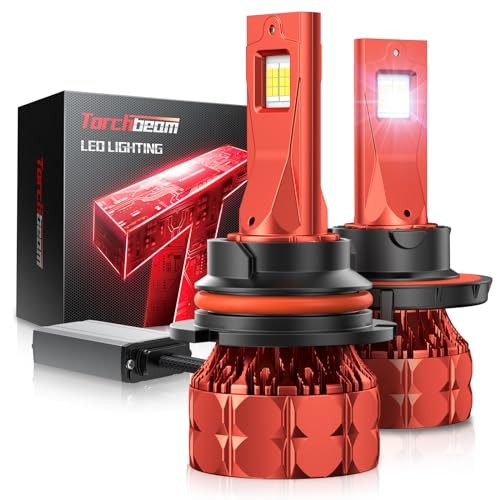 Bulbs T7 Series, 68,000LM 900% Ultra Brighter Light Bulbs, 6500K 9007 9007/HB5