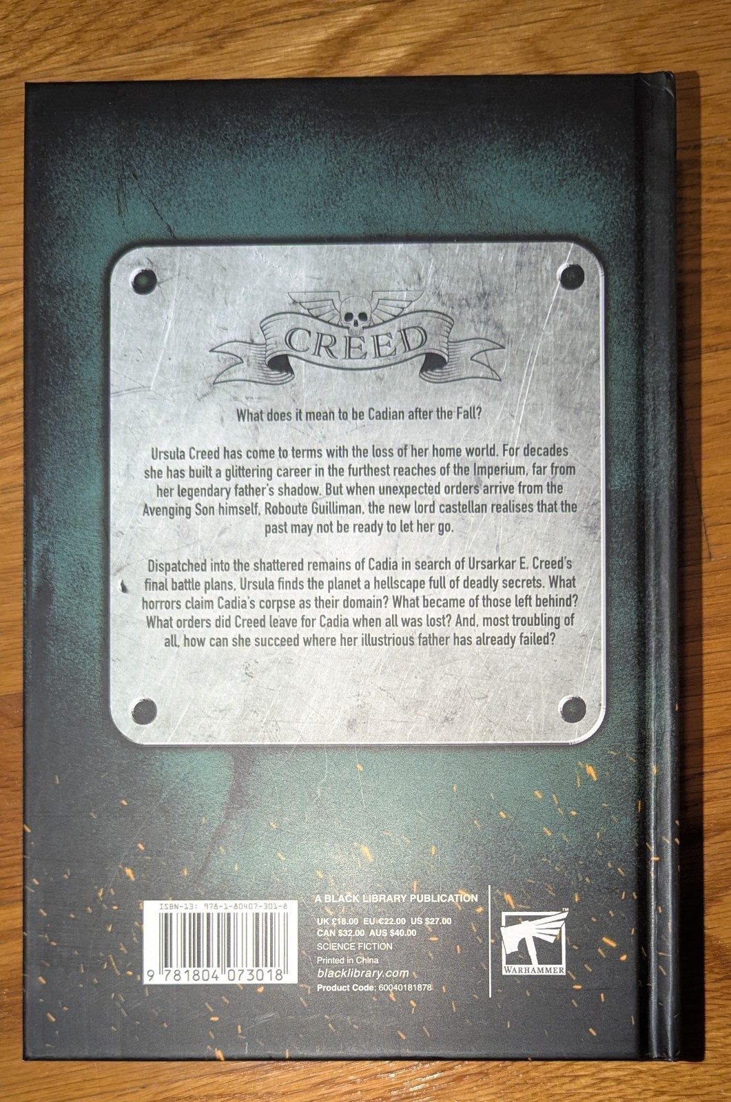 Various Black Library Warhammer 40,000 books