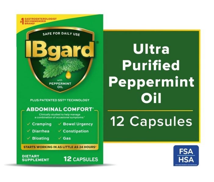 IBgard Digestive Gut Health Supplement for a Combination of Occasional Symptoms
