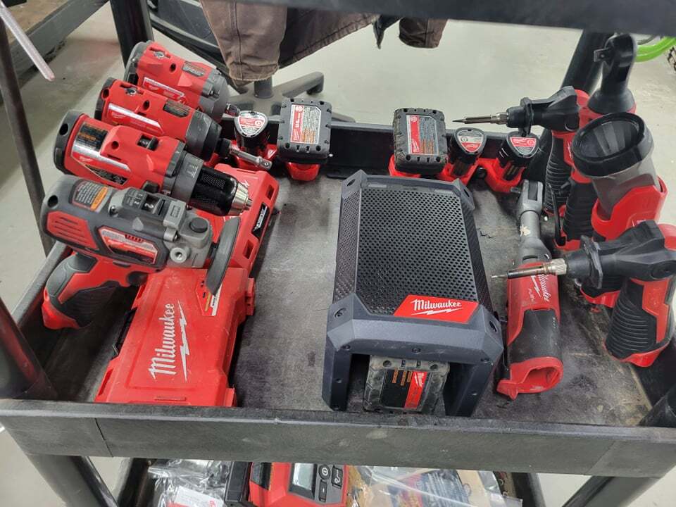 Milwaukee M12 Tool Battery Holder Wall Mount **LIFETIME GUARANTEE**