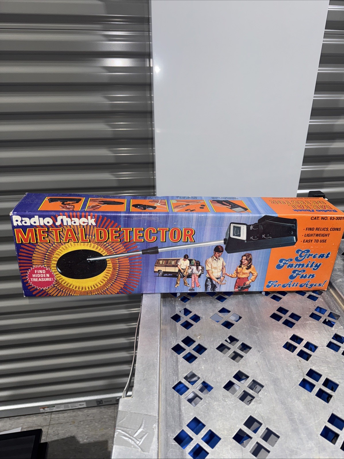 NIB Vintage Radio Shack 63-3001 Metal Detector Micronta 1980's Collectible