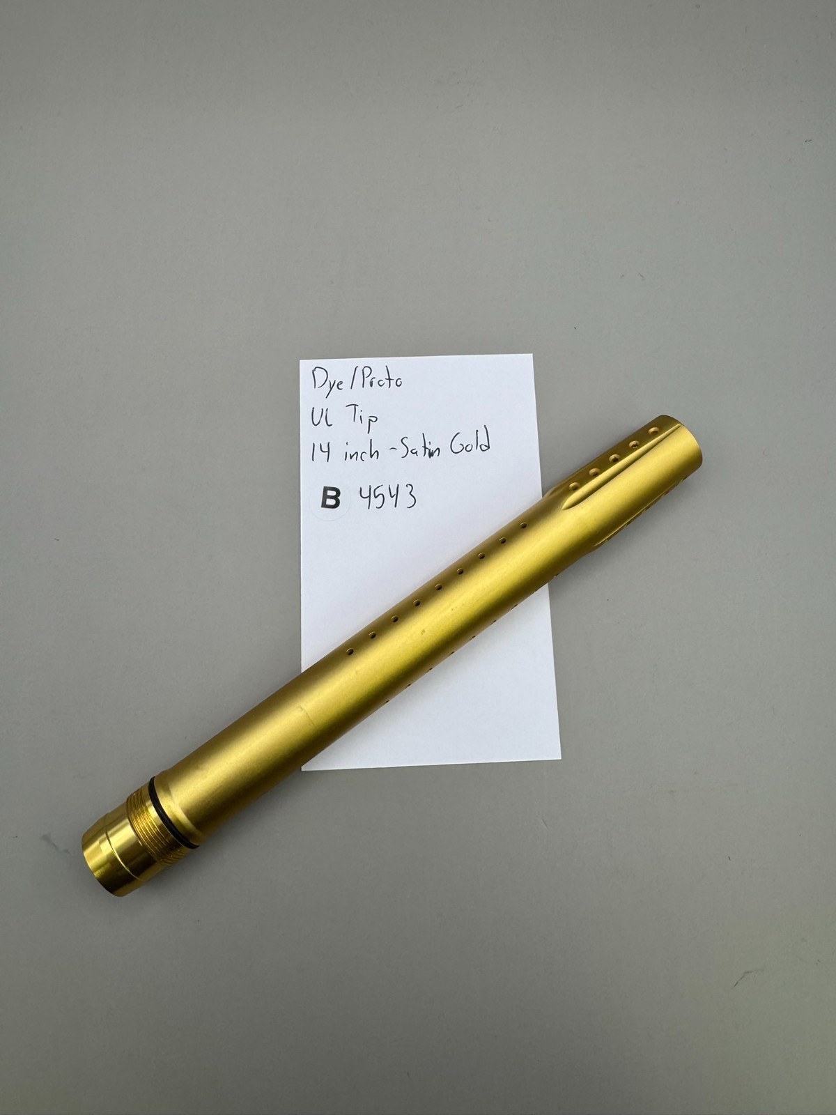 Dye/Proto UL Tip 14 inch-Satin Gold