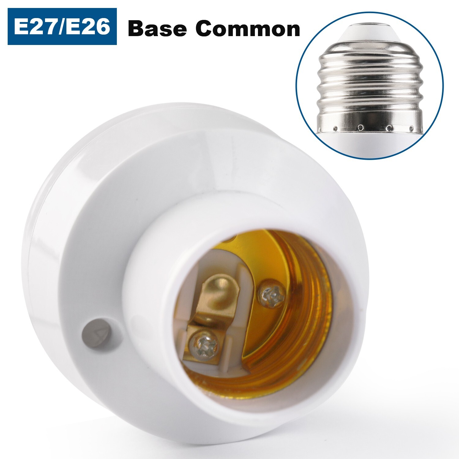 2Pack E27/E26 Radar Motion Light Holder Detector Base Lamp Switch Bulb Socket
