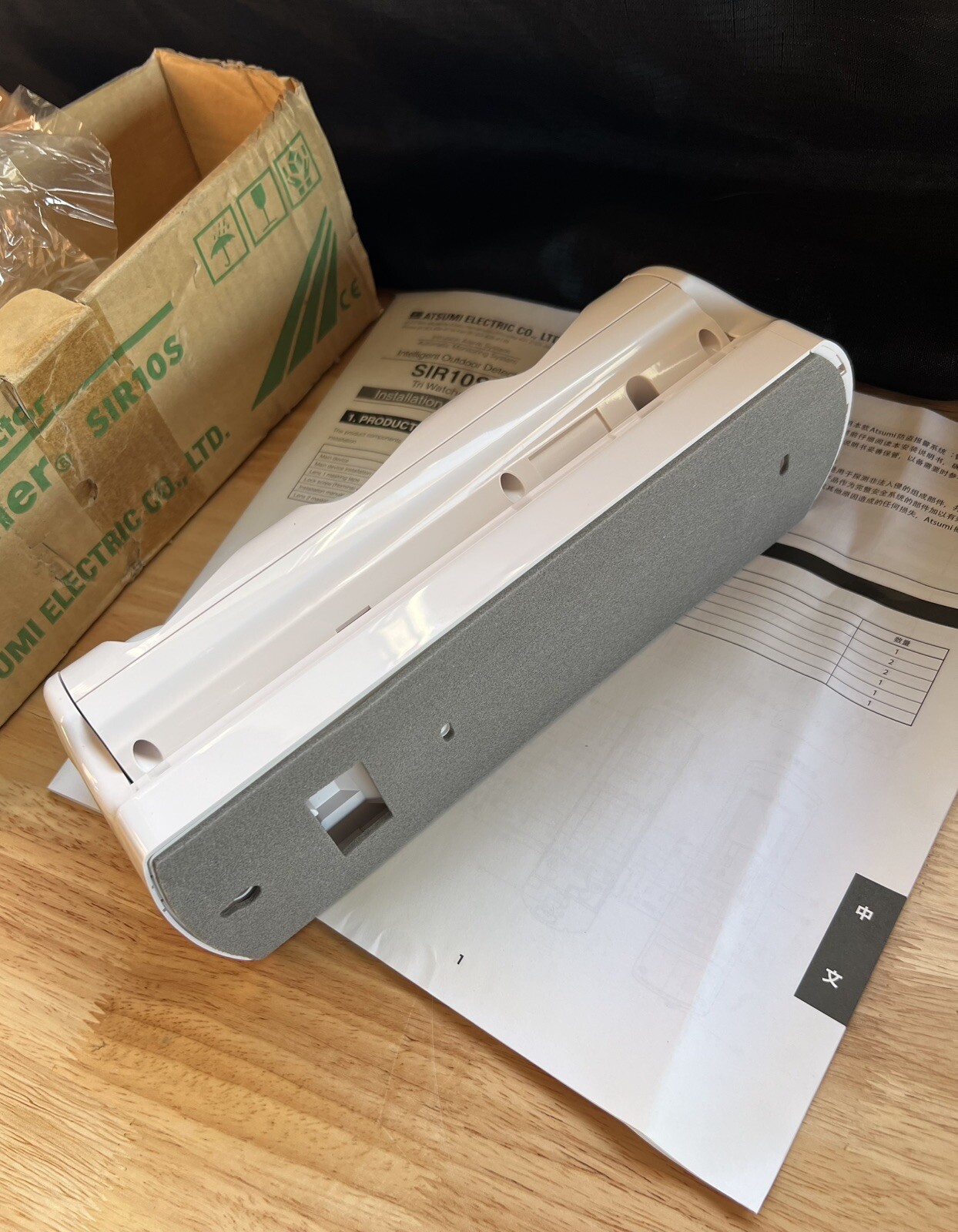10 PZ SIR10 ATSUMI Outdoor Detector Sensor 3PIR