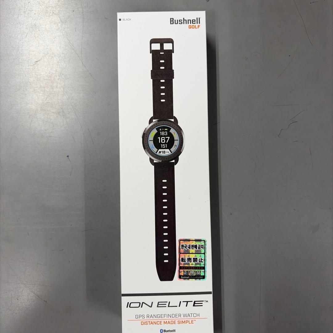 Bushnell ION ELITE GPS Golf Watch Black Bluetooth Rangefinder