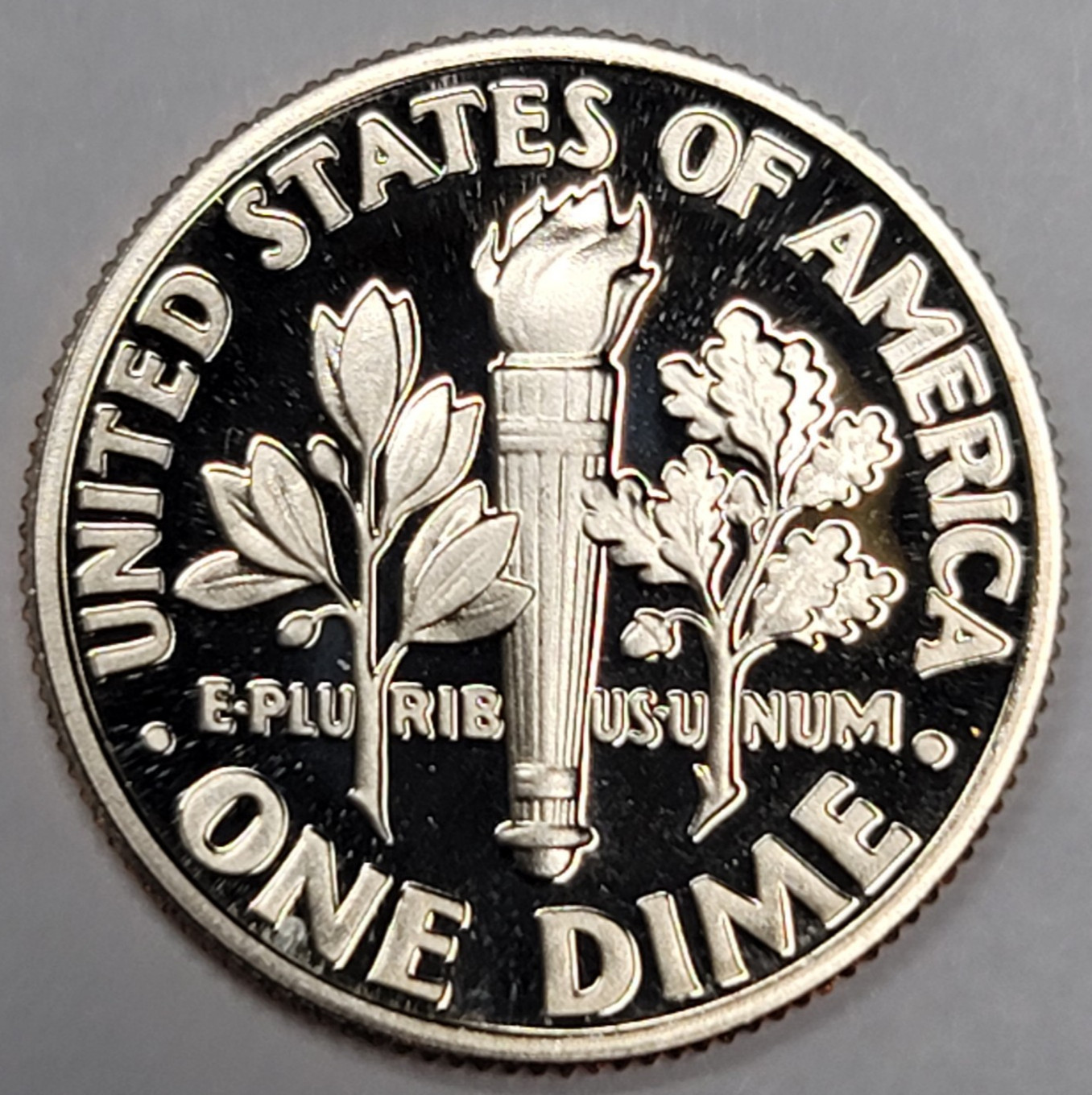 1998 S Gem Proof DCAM Roosevelt Dime - CN-Clad