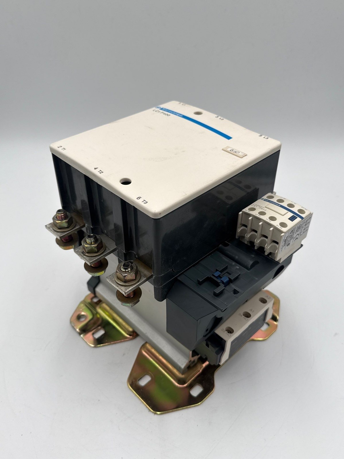 Telemecanique LC1F400 Contactor 500A 3P 1000V LX1FK110 COIL 110/120V LA1DN22