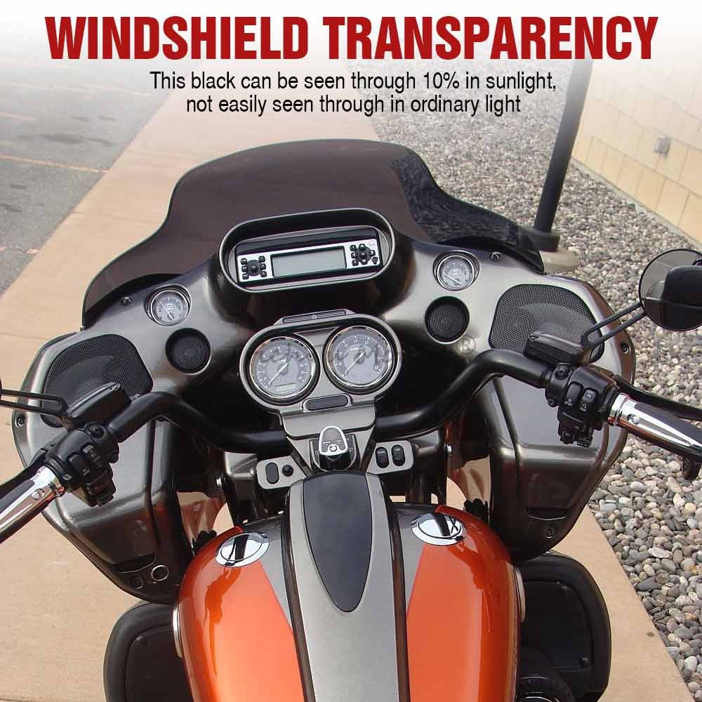 9.5" Black Windshield Windscreen For Touring Road Glide Custom FLTRX 2010–2013