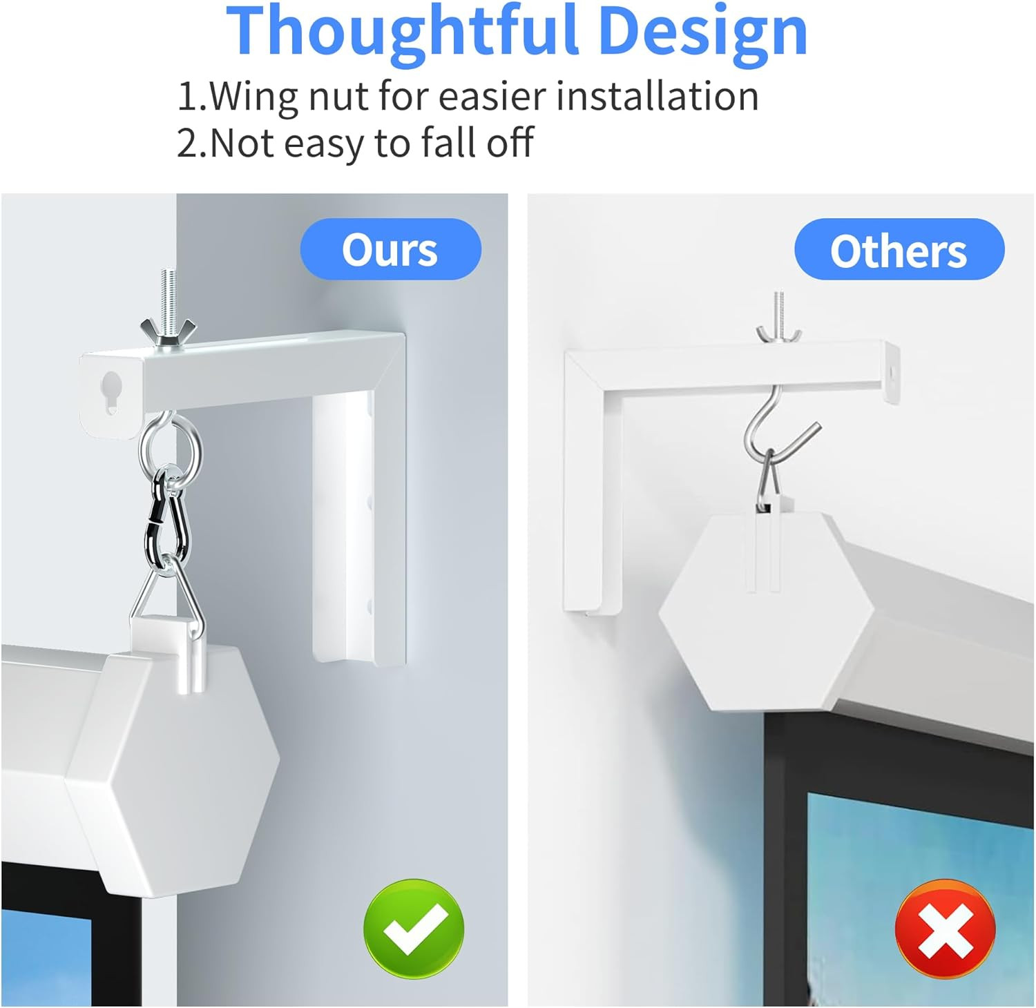 Projector Screen Wall Mount & 2-In-1 Projector Stand Bundle