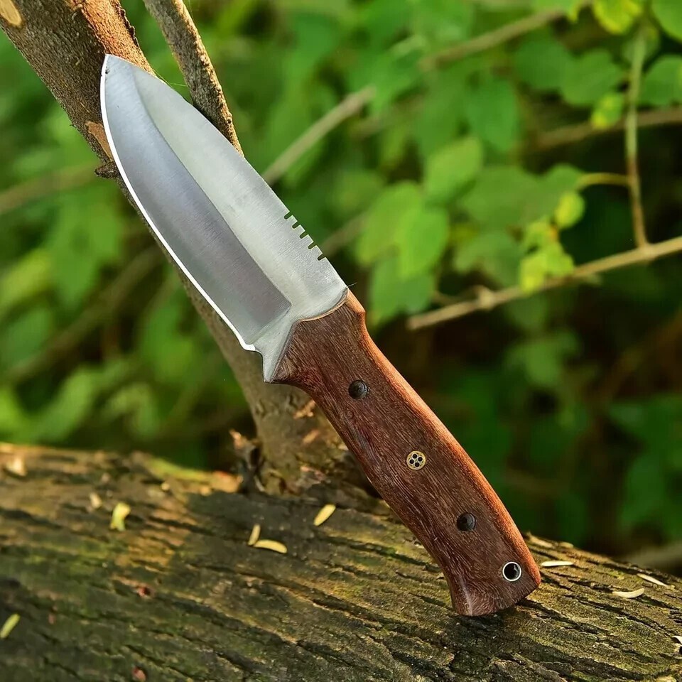 Fixed Blade Hunting Forged Tracker Knife 9.6 Inches Stainless Steel Razor Sharp
