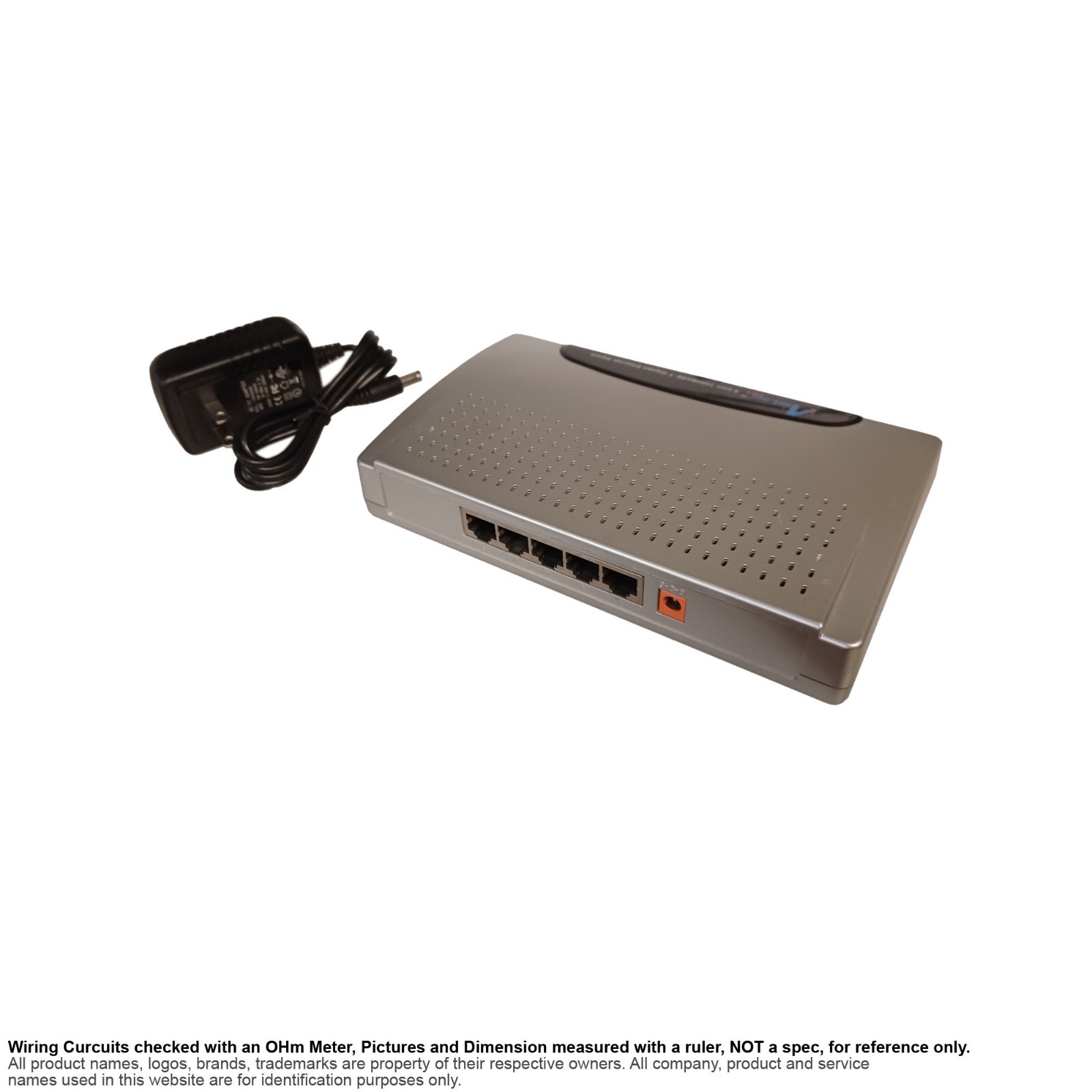 Network Switch Ethernet Gigabit RJ45  5 Port Airlink 101 AGIGA5SW-B