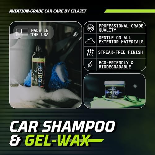 Care Car-Shampoo and Soap 16 Oz., Car Cleaning Supplies, Ultra Concentrated,