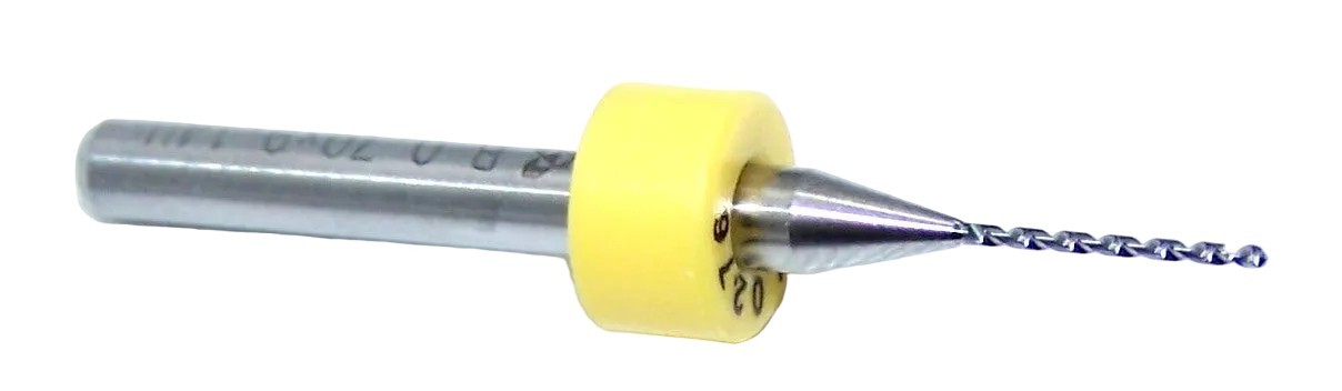 480.0276.360 Kyocera 0.70mm Carbide 2 Flute Drill PCB Undercut .0276" Diameter