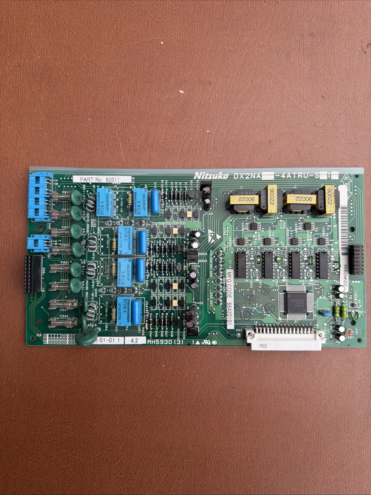 NEC Nitsuko 28i/124i DX2NA-4ATRU-S1 4-Port Analog Trunk Card (92011)