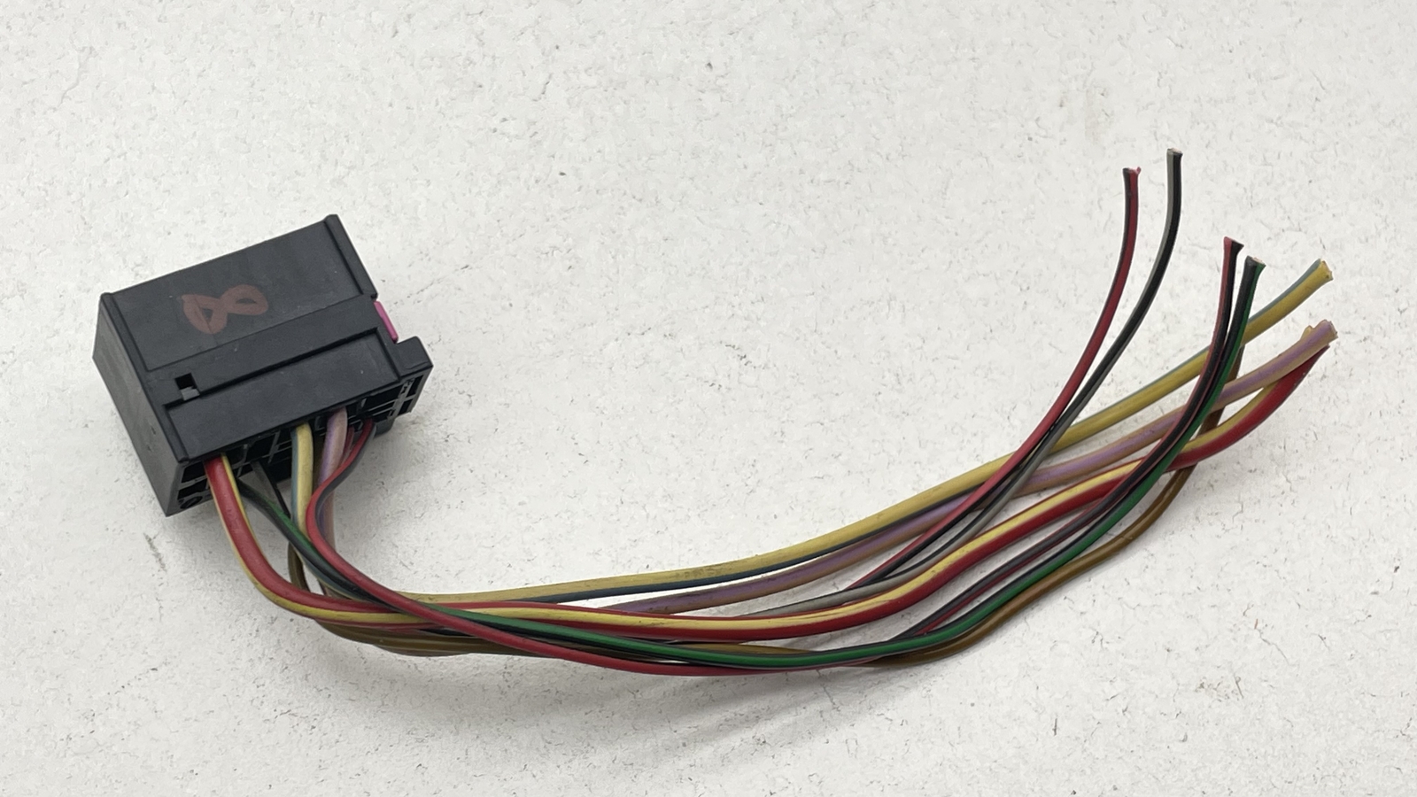 VW Audi Porsche Wiring Harness Plug Connector 8 Wire Pigtail OEM #1K0972923