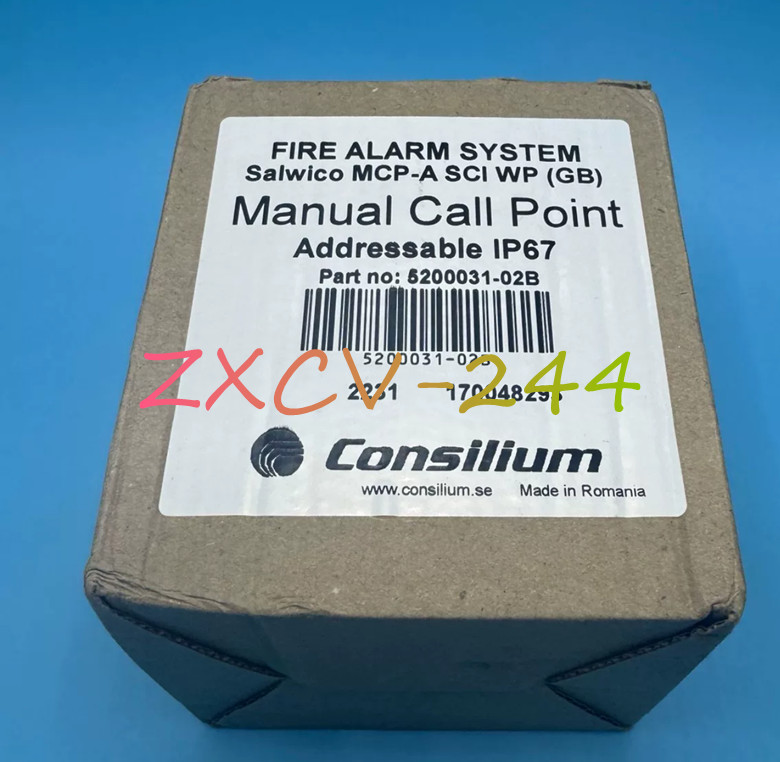 1PC Consilium MCP-A SCI WP (GB) IP67 5200031-02B alarm button