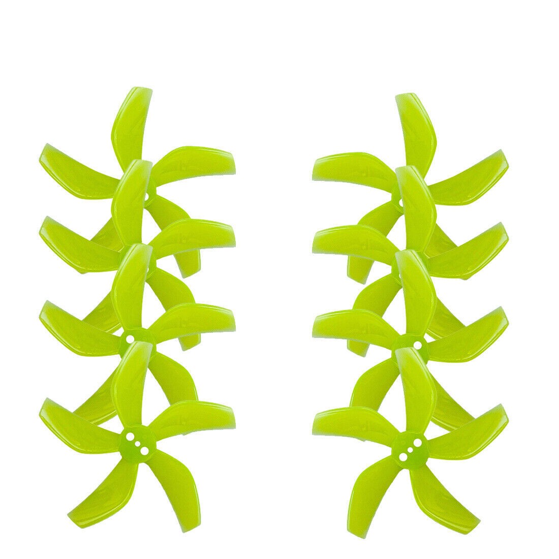 4Pairs GEMFAN D51 51mm 2020 5-Blade PC Propeller with 1.5mm Mounting Hole