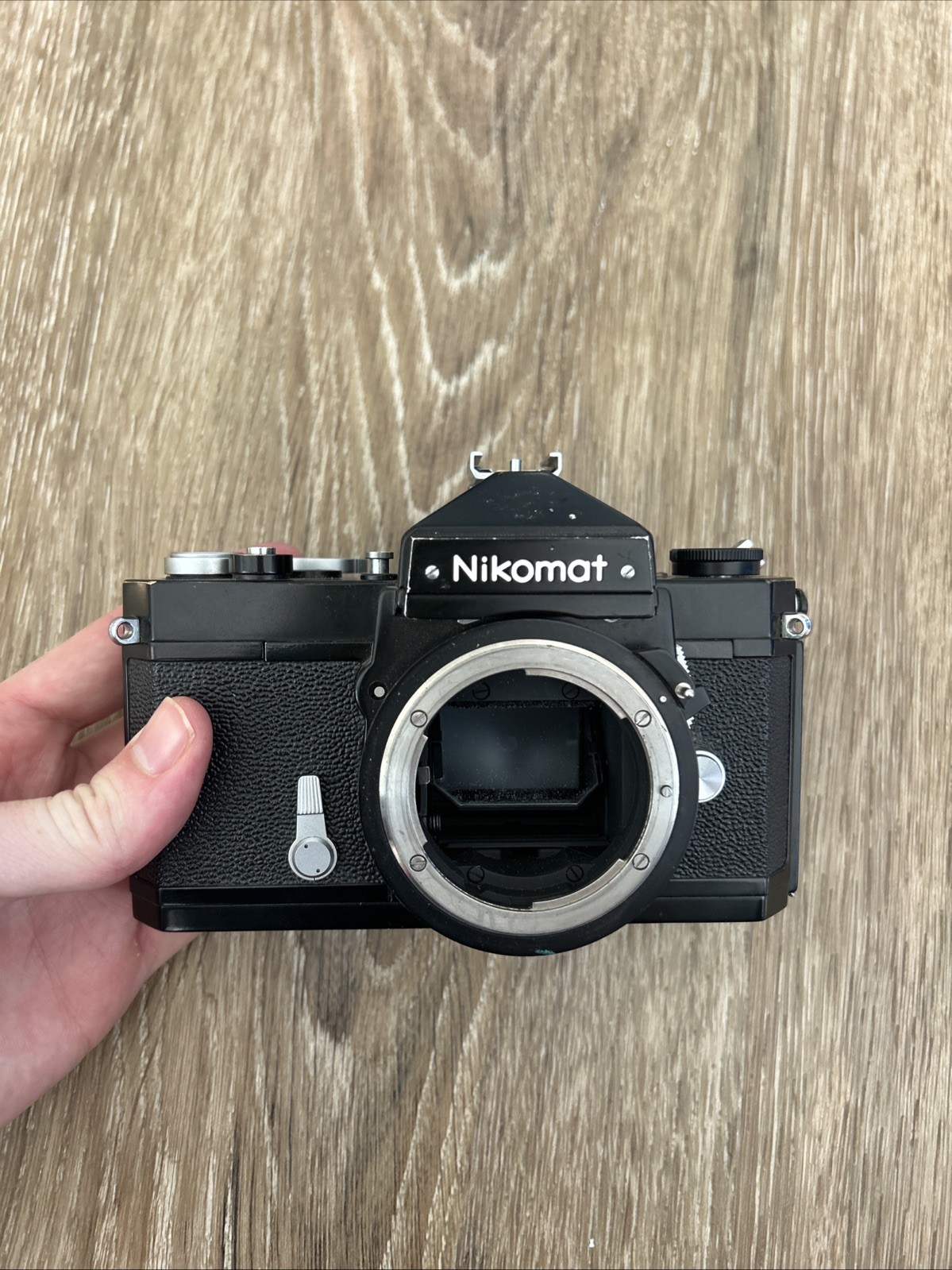 Nikon Nikomat FT N FT-N Black 35mm SLR Film Camera From JAPAN [Near MINT]