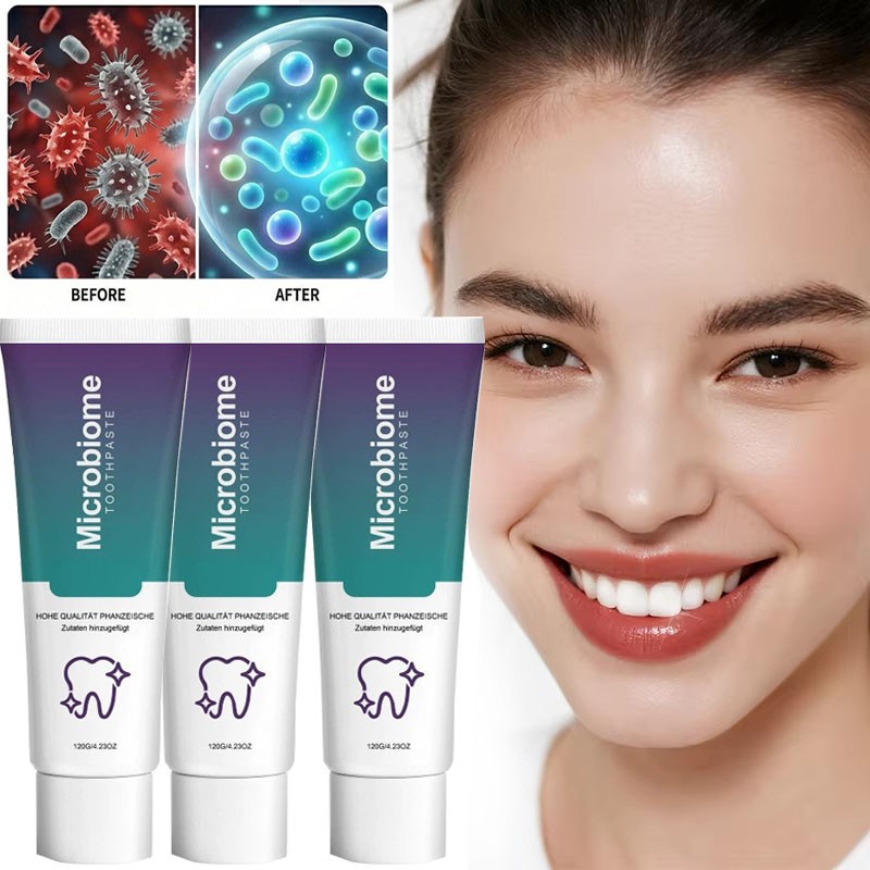 Microbiome Mint Flavor Gum Toothpaste Cleaning Toothpaste Sensitive Teeth~US