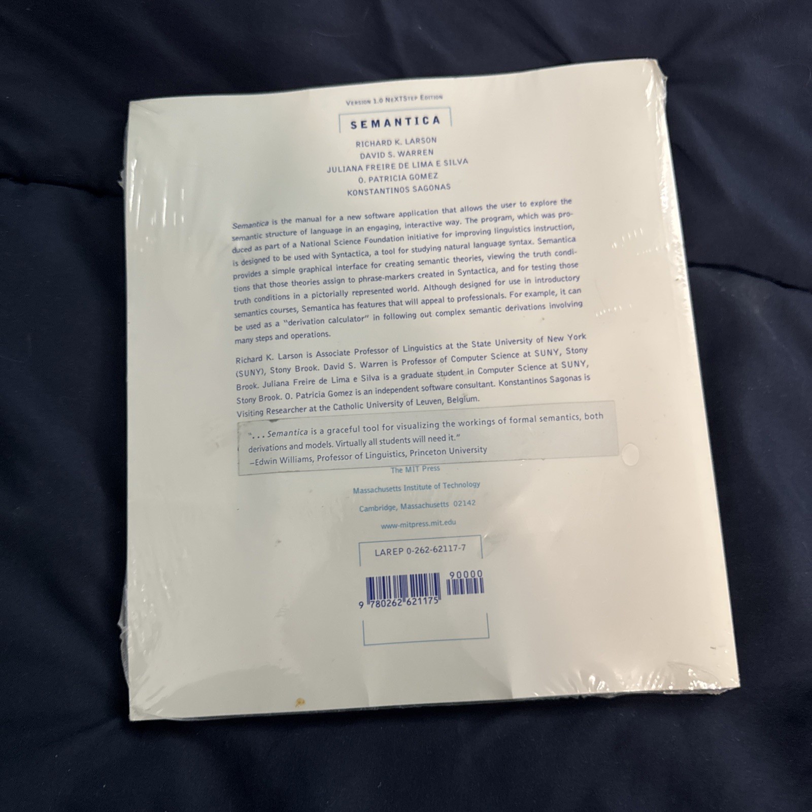 1990s NeXTStep SEMANTICA Software Package And Manual In Shrink Wrap NeXT