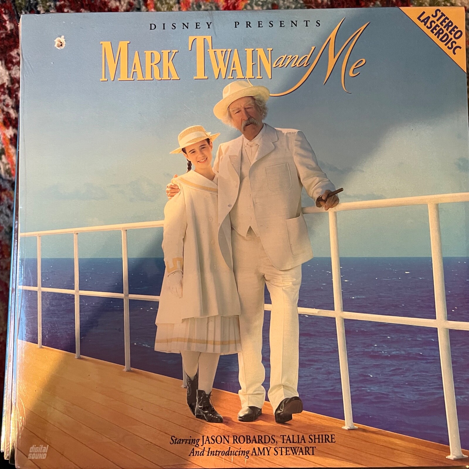 Mark Twain & Me - Laserdisc NIB NEW Sealed - corner punched