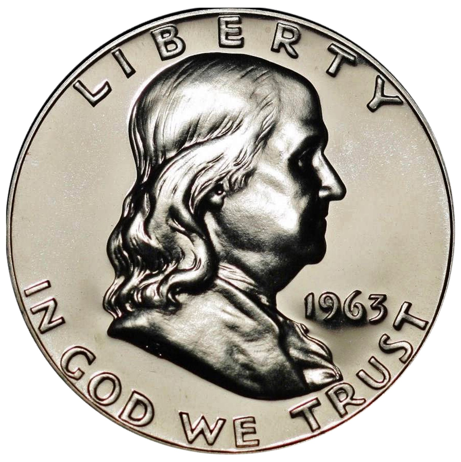 1961 Franklin half dollar Gem 90% Silver Proof