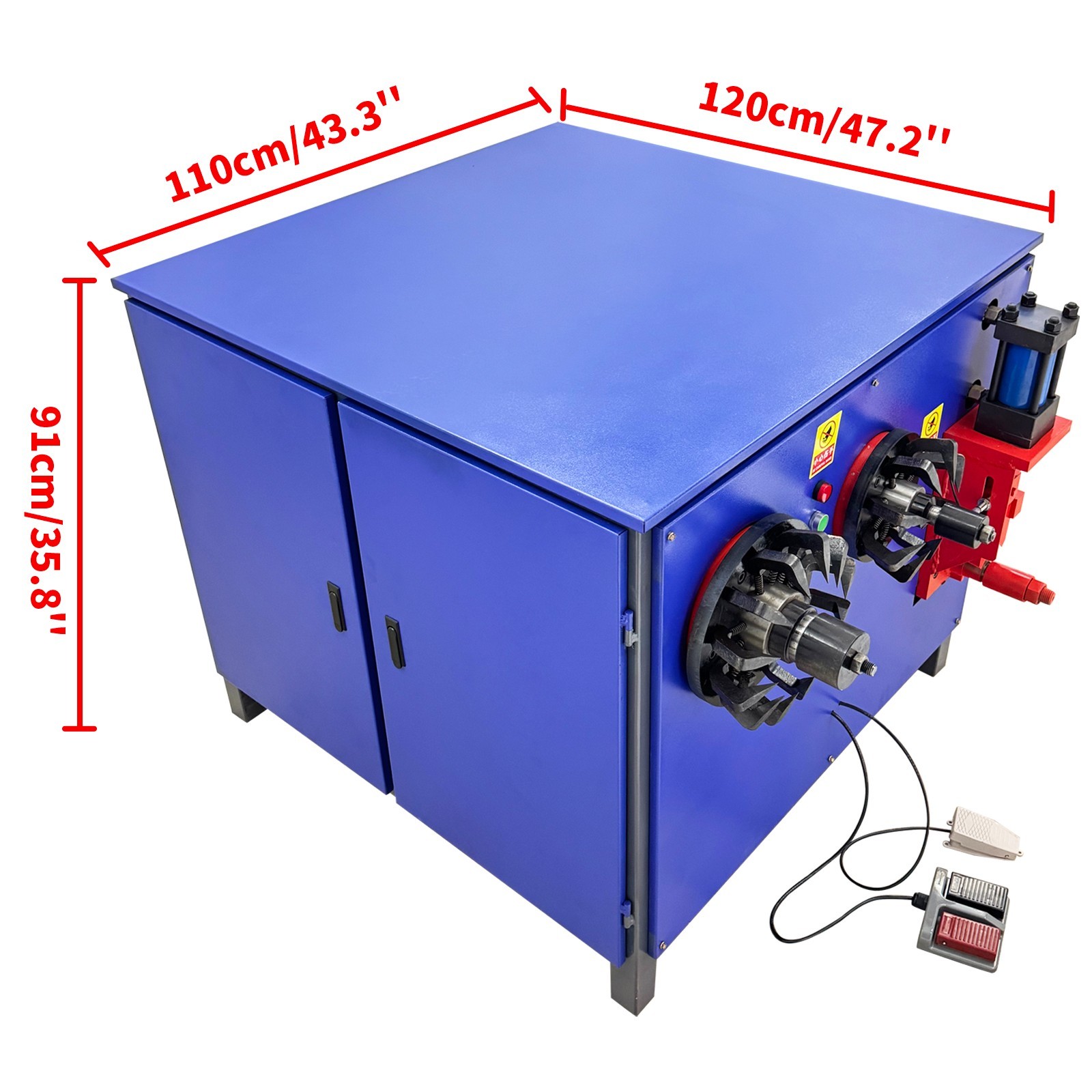 220V 1PH Multi-functional Scrap Motor Disassembly Machine Copper Recycle Machine