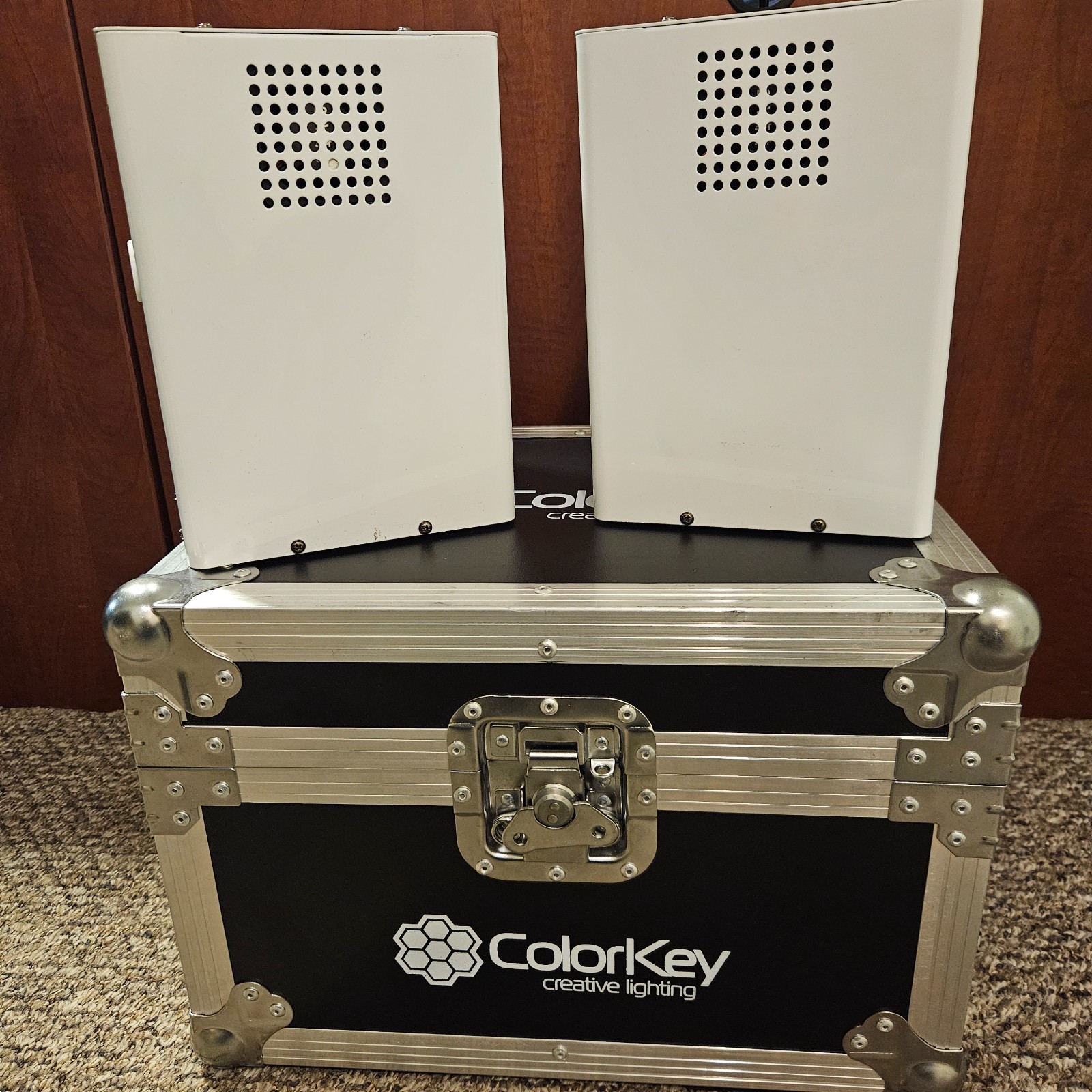 ColorKey Dazzler FX MKII 2-Pack with Road Case (White)