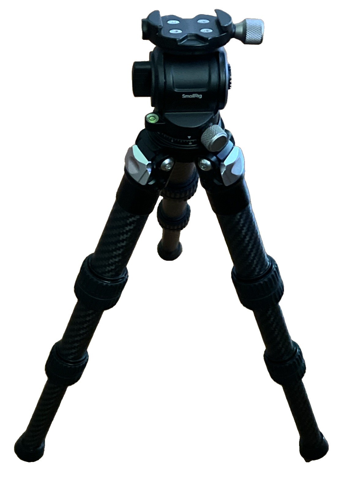 smallRig Carbon Fiber Tripod Tactical Packable Less than 2 Lbs Glove Friendly