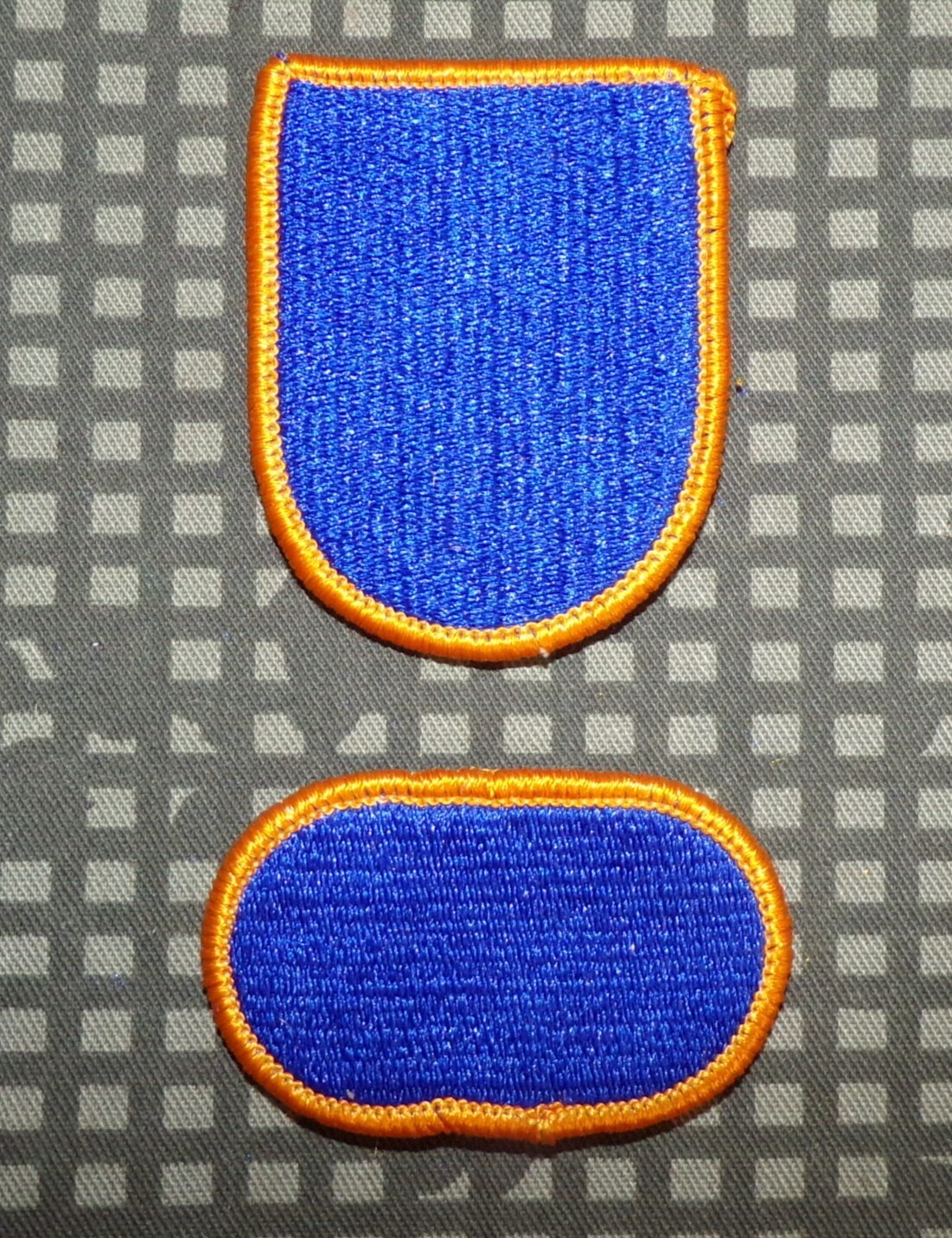 Original US Army 250th Medical Detachment (Airborne) 62nd Med Bde Flash & Oval