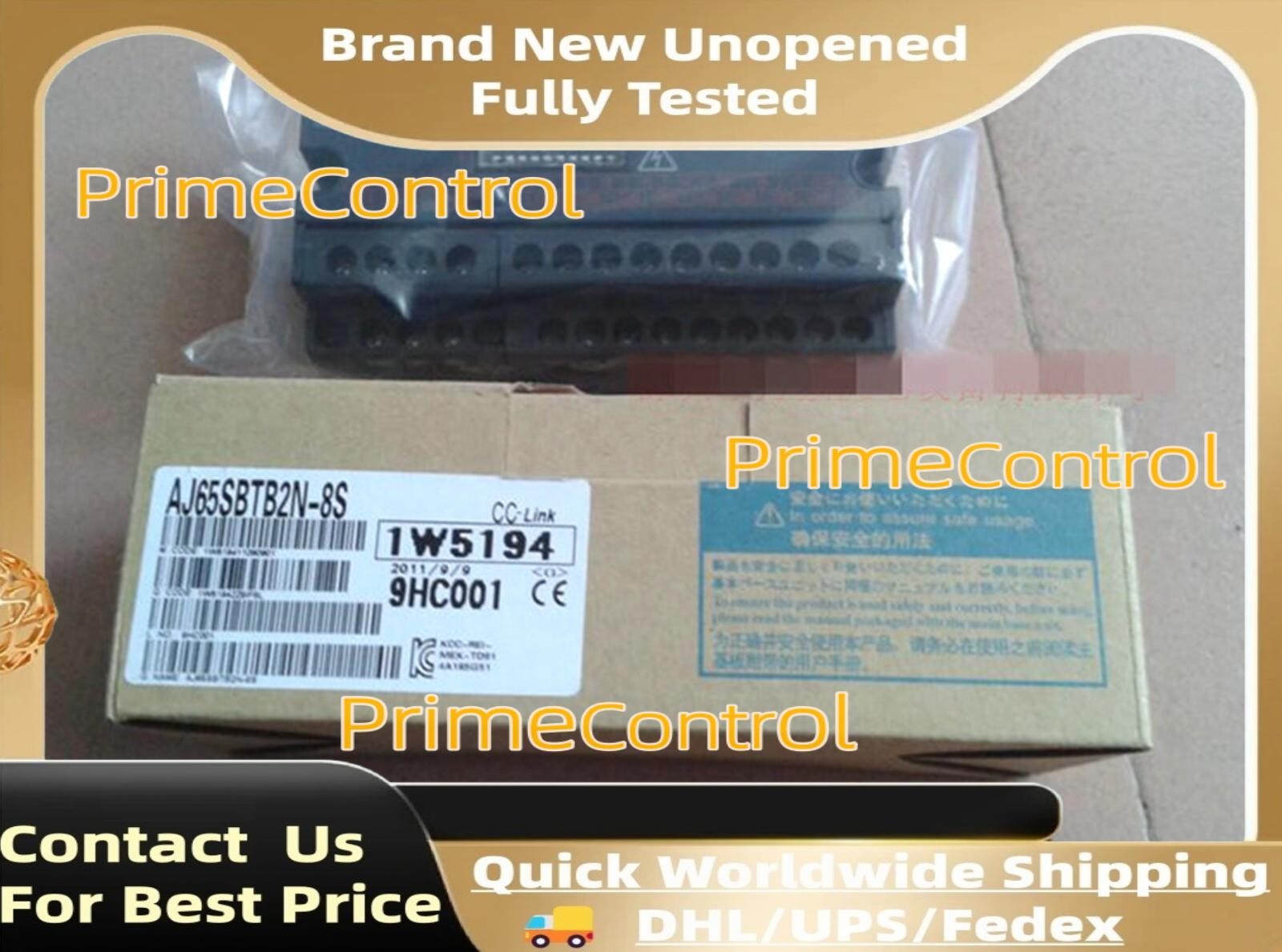 NEW MITSUBISHI AJ65SBTB2N-8S CC-Link System Small Type Remote I/O Module