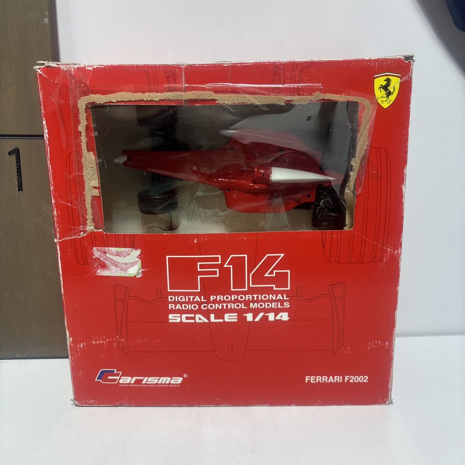 SEALED - Carisma F14 Ferrari Enzo Radio Controlled Car 1/14 Scale FERRARI F2002