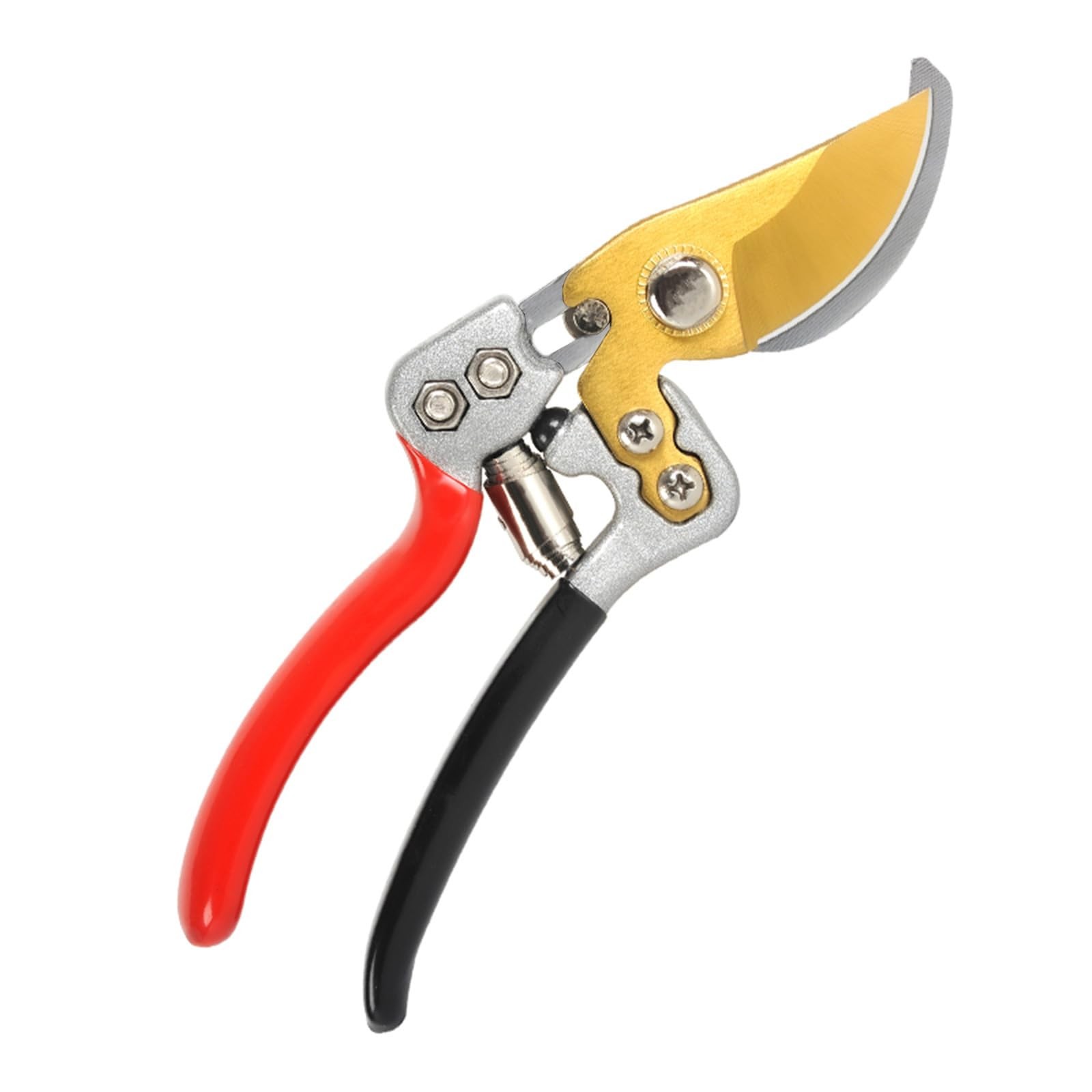 MEPEREZ Ultra Sharp Germany Titanium Steel Pruning Shears - Cuts 3X Red/Black