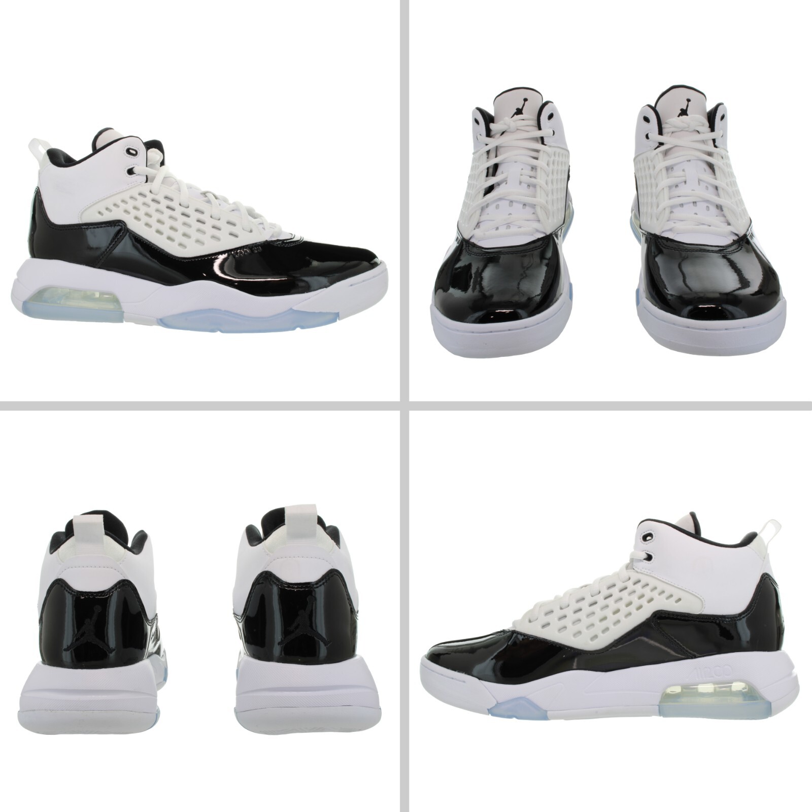 Nike Men's JORDAN MAXIN 200 White - Black Basketball Shoes Multiple Size New