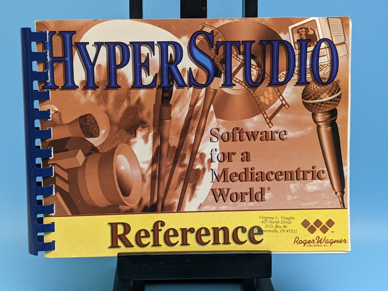 HyperStudio Rager Wagner Guides Reference Tutorials + 3.5” Preview Disk Mac 1992
