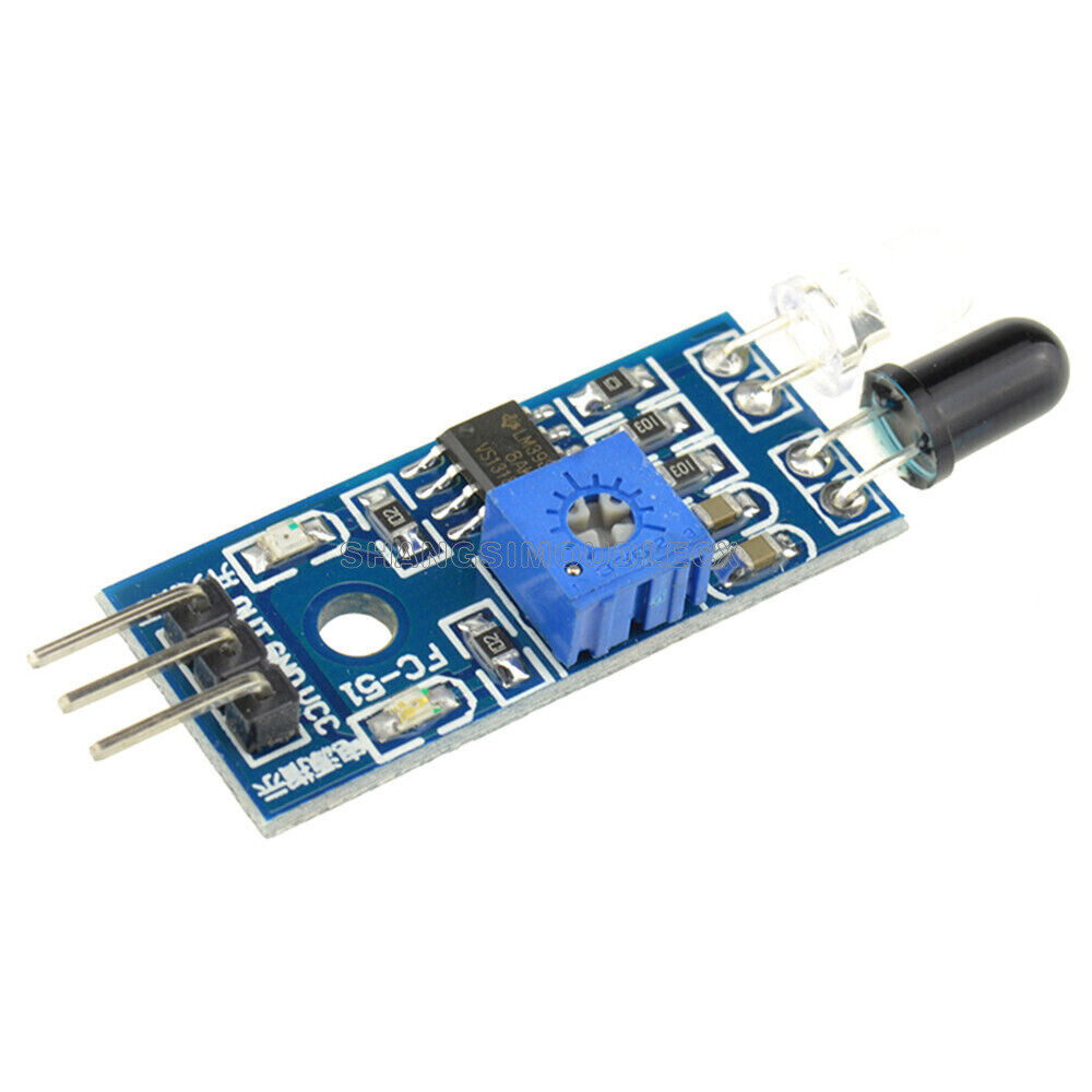2pcs X Obstacle Avoidance Infrared Track Sensor Module Reflective Photoelectric