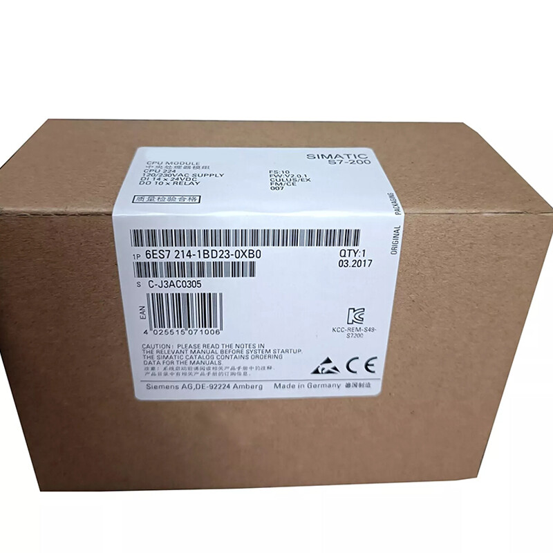 New For Siemens 6ES7214-1BD23-0XB0 6ES7 214-1BD23-0XB0 PLC Module