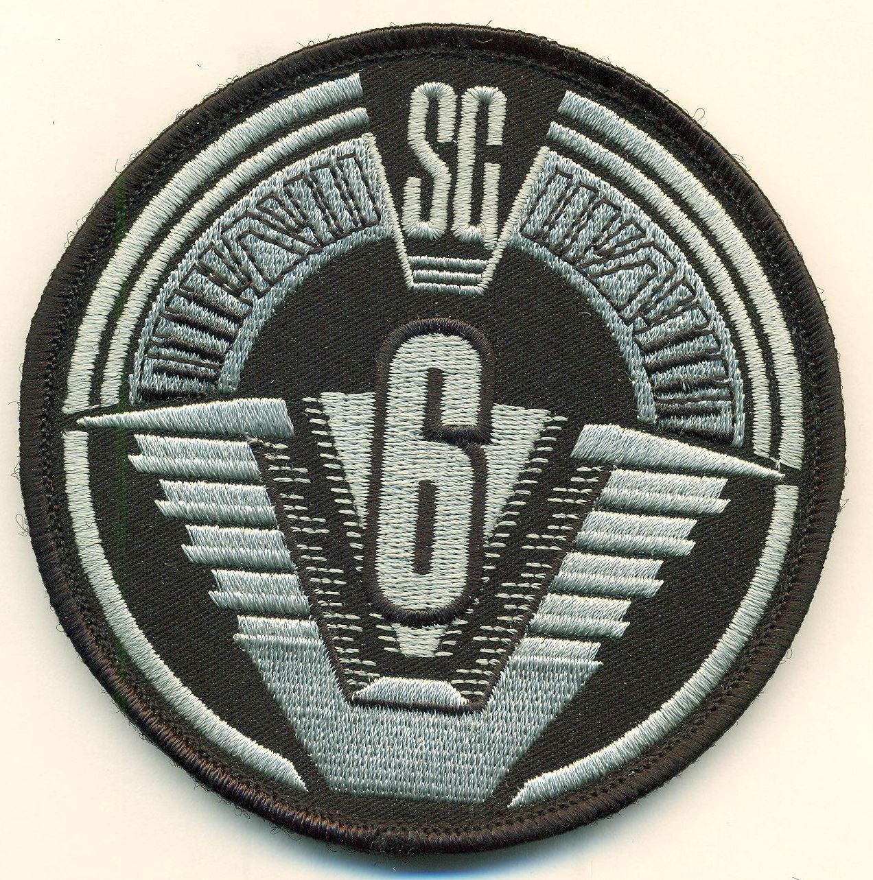 STARGATE SG6 SCREEN VERSION HOOK BACKING PATCH - SG6scv