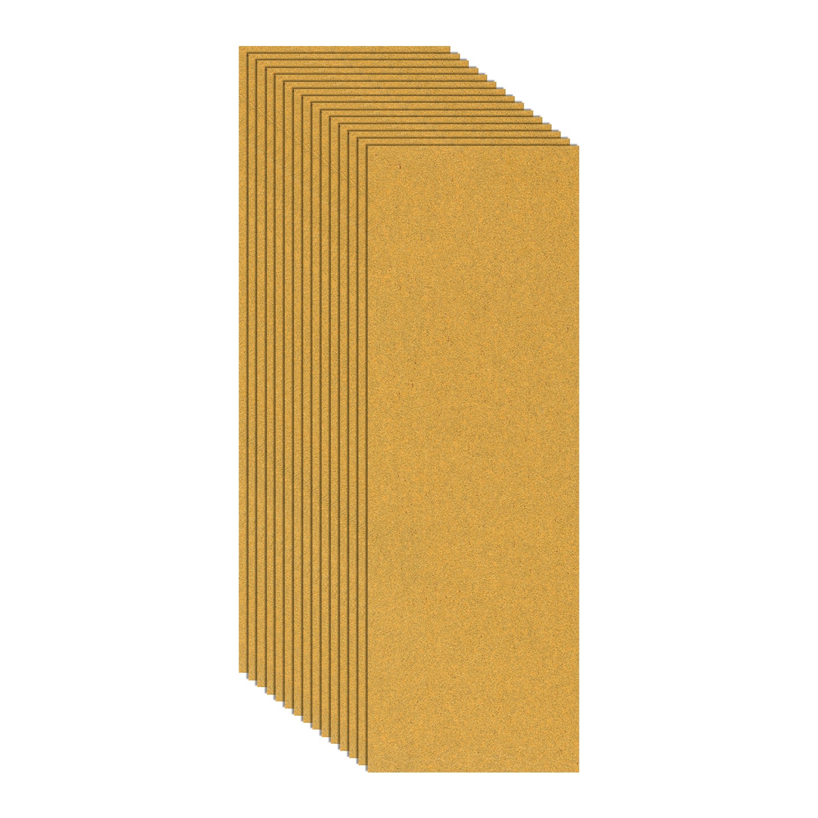 15 Pack 1.2" x 3.5" Sandpaper, 220 Grit Sand Papers for Wood Furniture Floor